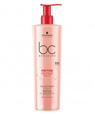 Міцелярний шампунь для глибокого живлення волосся Schwarzkopf Bonacure Peptide Repair Rescue 500ml